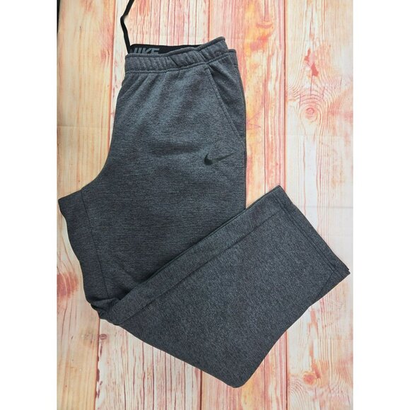 Nike Dri-Fit Mens XX-Large Gray Athletic Joggers Pants - Picture 3 of 8
